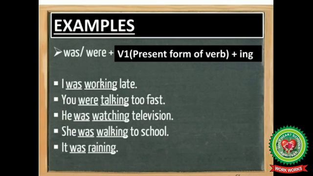 Past Continuous Tense |Class 4 and 5 |English| Holy Heart Schools смотреть онлайн