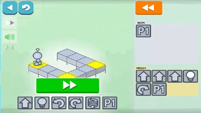 Light Bot Game - Hour of Code Lightbot - ABCya! Level 1 & 2 смотреть онлайн
