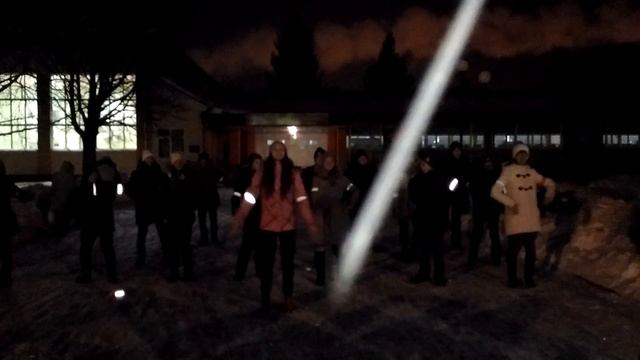 Флешмоб светоотражающие элементы смотреть онлайн