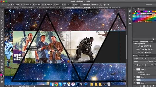 Youtube Gaming Banner Template Photoshop│Free Download смотреть онлайн
