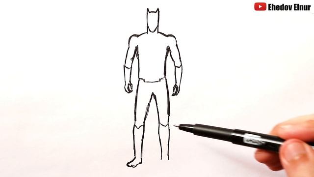 Как нарисовать Чёрную Пантеру смотреть онлайн