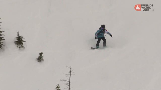 Erika Vikander - 2nd place - FWT18 Hakuba Japan staged in Kicking Horse Golden BC смотреть онлайн
