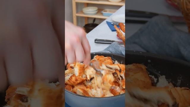 Как из черствого белого хлеба сделать пирог к чаю #easyrecipe #recycle #bread #easydessert смотреть онлайн