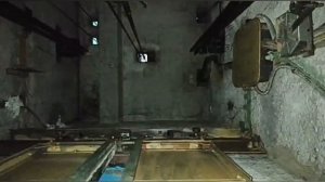 Как работает лифт внутри шахты/вид в шахту с крыши кабины лифта