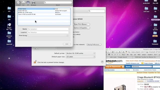 Adding a Canon printer with bluetooth (mac) смотреть онлайн