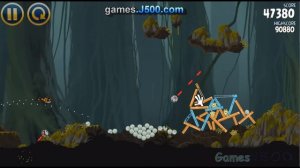 JEDI Angry Birds Star Wars Level J-40 Stars 3 Sterne Walkthrough Full HD