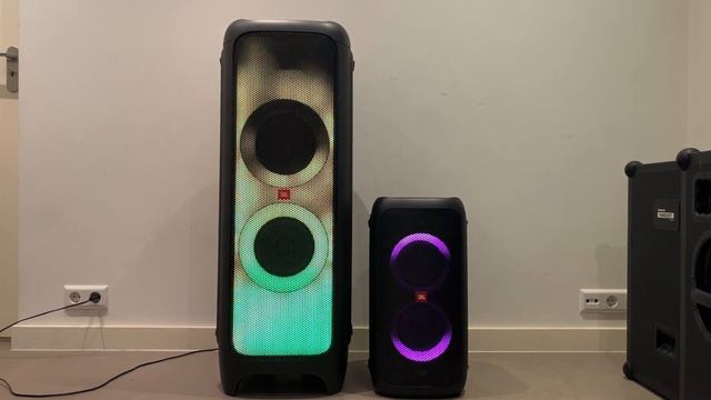 Jbl Partybox 100 VS 1000 comparison смотреть онлайн