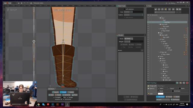 TUTORIAL DE SPINE 2D: Herramientas de RIGGING. смотреть онлайн