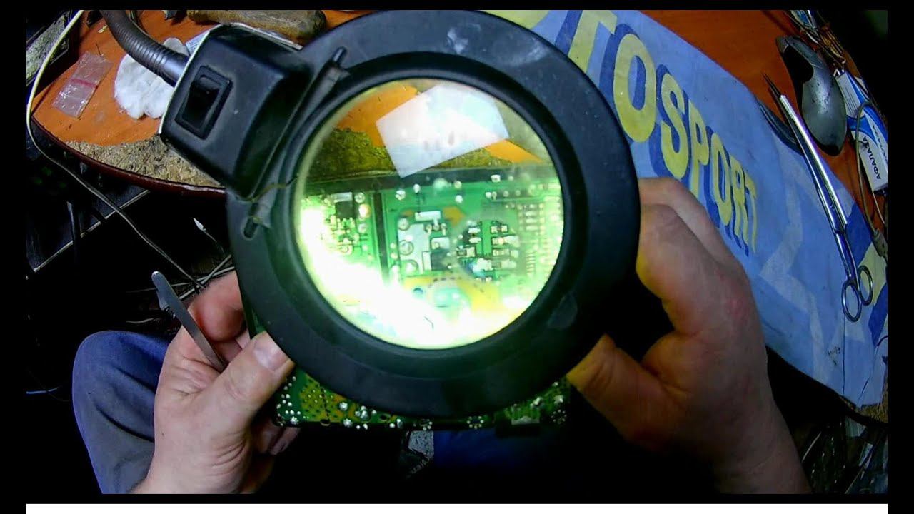 Телик с АВИТО. Уменьшаем ток подсветки. смотреть онлайн