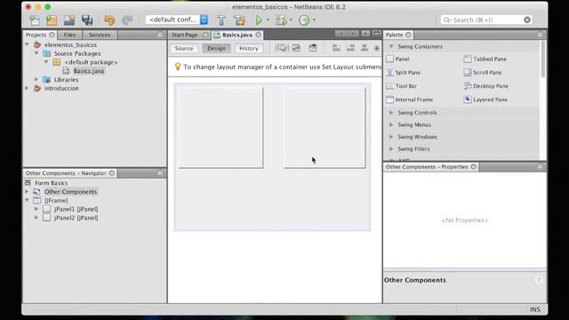 Java Swing desde cero (Interfaces Gráficas) [Parte 16] [Panel] смотреть онлайн