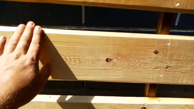 ДЕРЕВЯНАЯ КРОВАТЬ СВОИМИ РУКАМИ .ЛЕГКО. смотреть онлайн