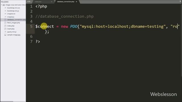 Crop & Insert Image into Mysql using jQuery with PHP Ajax смотреть онлайн