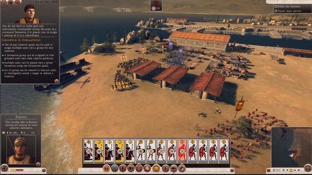 Total War: Rome II - Prologue Campaign ~ Battle Gameplay смотреть онлайн