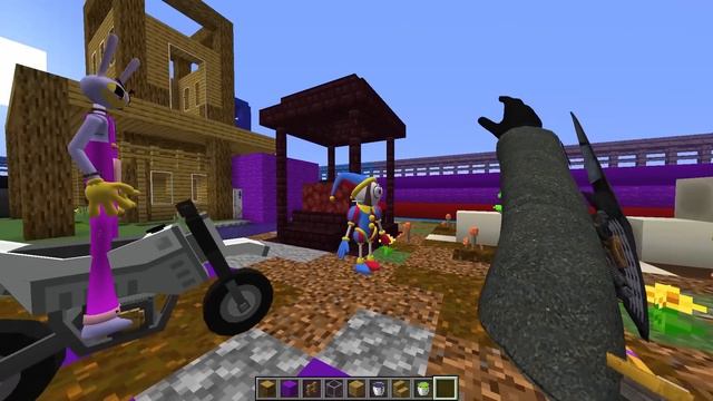 POMNI Cheated On JAX In Minecraft! (Evil Jax)