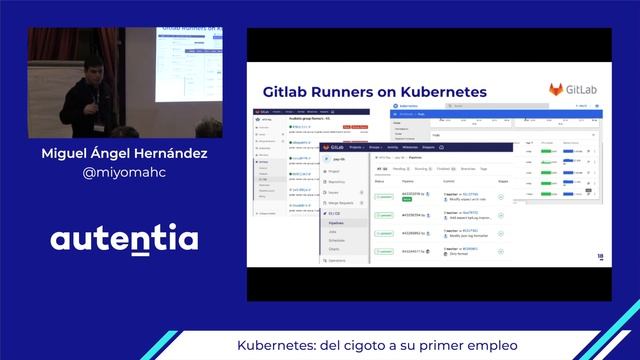 Kubernetes: del cigoto a su primer empleo - Miguel Ángel Hernández смотреть онлайн