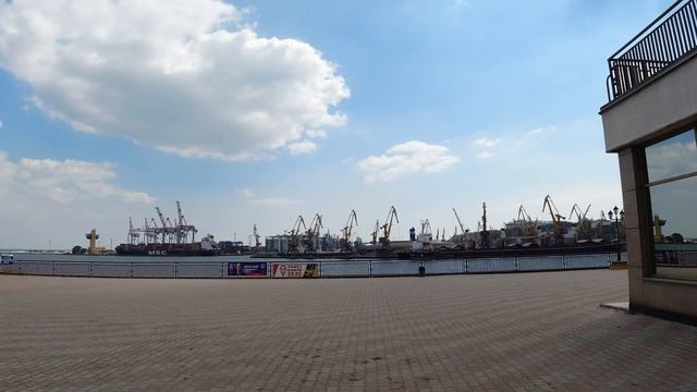 ?? ODESSA Walking Tour, Ukraine | ОДЕССА Украина | Sea Port Tour | 4K Video 60fps