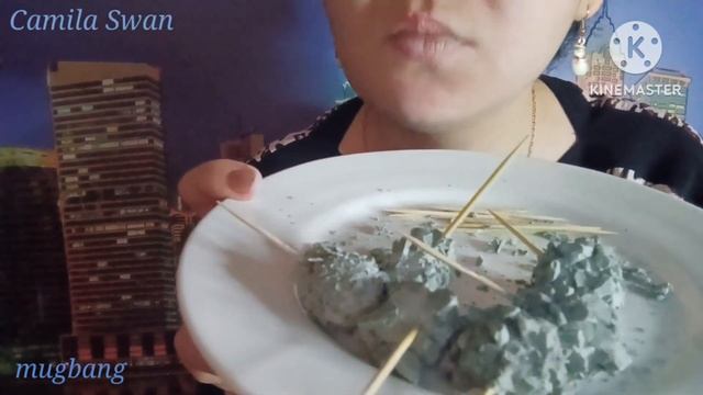 Голубая узбечка Хруст Chupa-chups ASMR crunch mugbang chalk clay мел глина смотреть онлайн