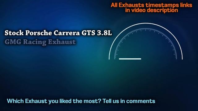 Porsche 911 Carrera GTS Exhaust Sound 3.8L ? Turbo,iPe,Mods,Upgrade,Review,Modified,GMG,Stock+ смотреть онлайн