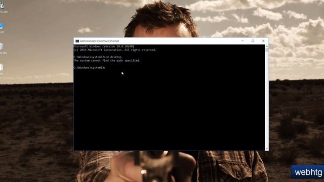 cd desktop | system cannot find the path specified | Solution смотреть онлайн