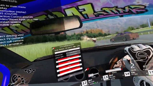 [RAW/Uncut] Assetto Corsa Drifting in VR - Drift Playground & Klutch Kickers - G920 смотреть онлайн