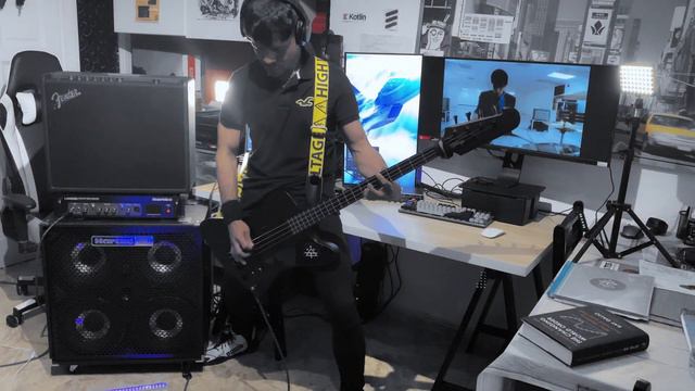 INTERPOL "OBSTACLE 1" | BASS COVER (4K) смотреть онлайн