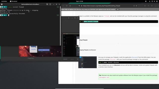 Enable Snap and Flatpak in Pamac (Manjaro Package Manager) смотреть онлайн