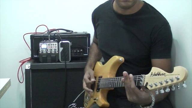 Pedaleira NUX MG 100 Playthrough смотреть онлайн