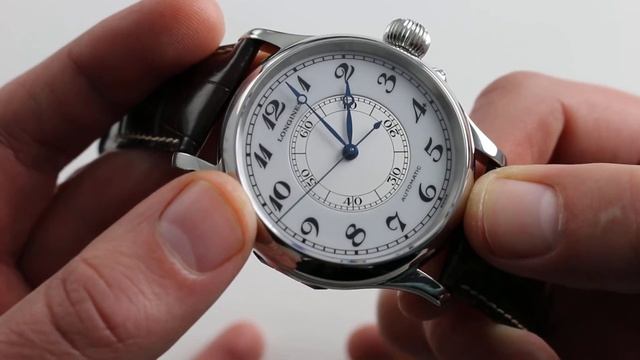 Longines Weems Second-Setting Ref. L2.713.4.13.0 Watch Review смотреть онлайн