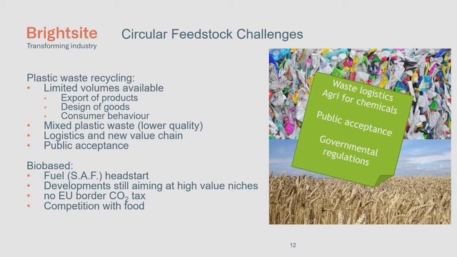 Brightsite and Renewable Feedstocks for Chemelot and Chemical industry смотреть онлайн