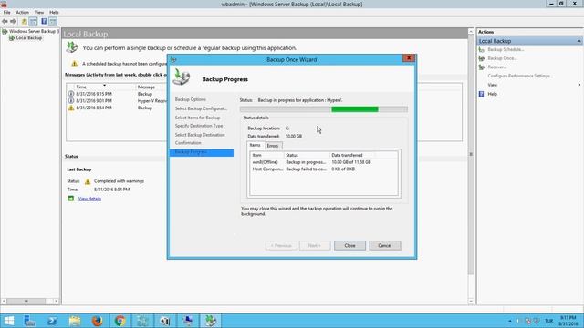 Windows Server 2012 Hyper-V Backup ve Recover смотреть онлайн