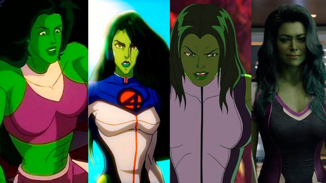 Эволюция Женщины Халк в мультфильмах и кино (1982-2022) смотреть онлайн
