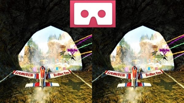 SkyDrift 3D  VR video  для VR box google cardboard