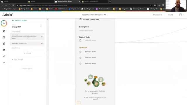 [Adalo Tutorial] How to Share App pages & How to use url parameters for deep linking in a Web app смотреть онлайн
