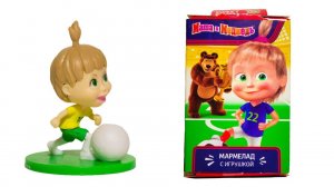 МАША И МЕДВЕДЬ На ФУТБОЛ Новая Серия Игрушек по Мультфильму от Свитбокс