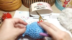 Как связать маленького Кита крючком/Мастер-класс