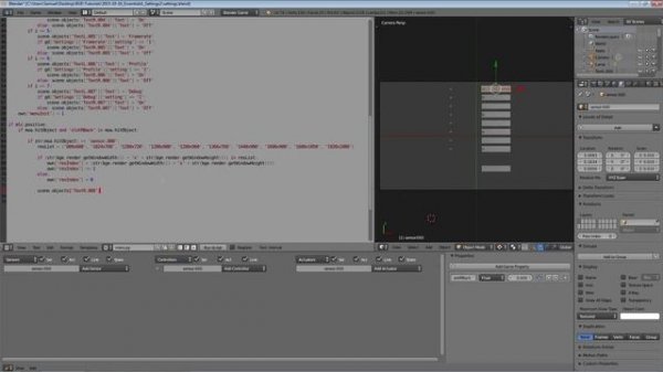 Settings in BGE Part2 (Tutorial)