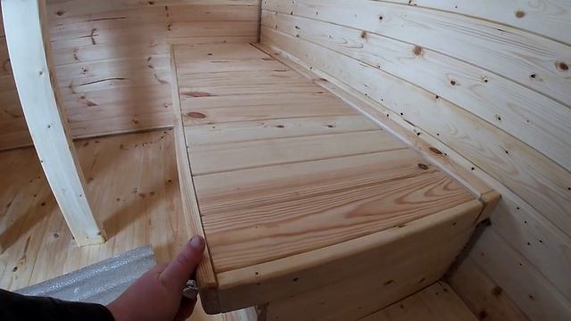 Чем дополнить баню бочку - лавочки с местом под хранение смотреть онлайн