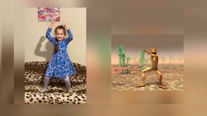 Dame Tu Cosita yellow and green human alies! Танцующий желтый и зеленый человечек, Даме Ту Касито!