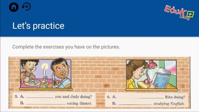 Lesson 2 - Present continuous смотреть онлайн