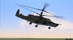 Ка-50 Черная акула. Пилотаж под музыку. | Lock On Ka-50 Full 3D Cockpit Free Flight