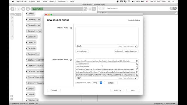 Sourcetrail - Project Setup for C++ смотреть онлайн