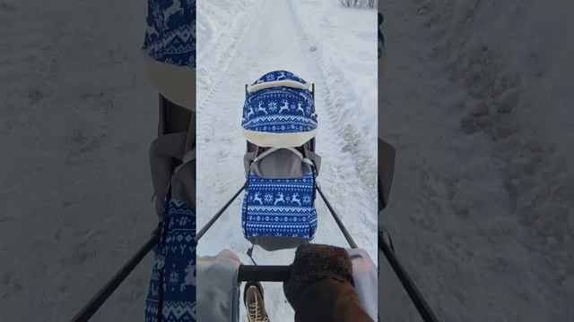 а вы часто гуляете зимой с младенцем?) смотреть онлайн