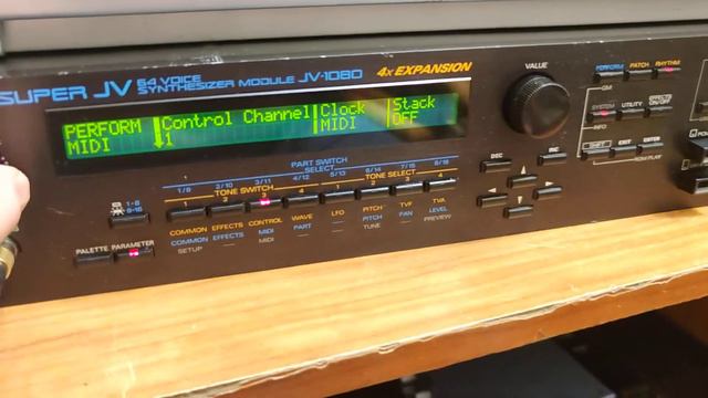 Roland Jv-1080 Super Jv Demo Test Spb  2021