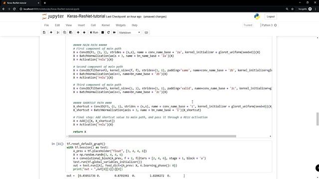 Building RestNets in Keras step by step смотреть онлайн