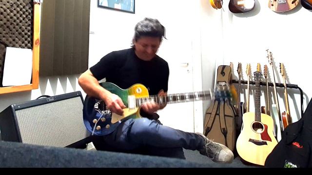 floyd rose FRX on a Les Paul смотреть онлайн