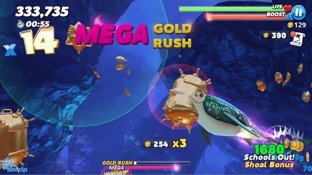ALL SHARKS in Hungry Shark World смотреть онлайн