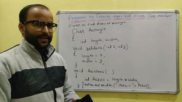 Program to Create object & Access class member in Java Programming ( Hindi) - 30 смотреть онлайн