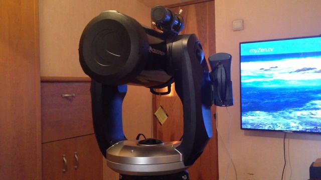 Celestron CPC 800 GPS XLT, PC connectivity test. смотреть онлайн