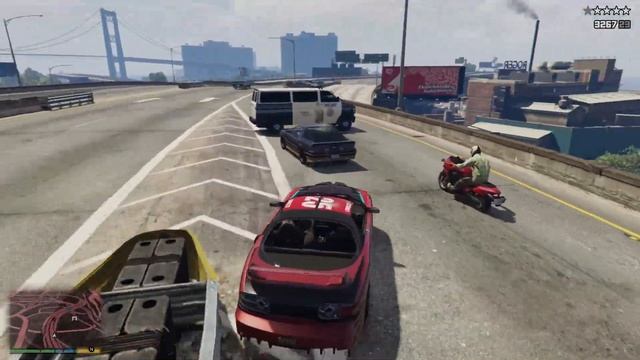 GTA 5 - BEST CAR + POLICE CHASE (RUINER ZZ 8) смотреть онлайн