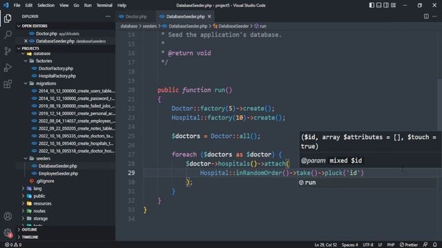 Laravel 9: Pivot or Intermediate Table with Many to Many Relationship смотреть онлайн